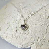 Image 1 of Molten Necklace | Pale Lilac Sapphire