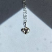 Image 3 of Molten Necklace | Pale Lilac Sapphire