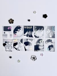 Image 3 of 「orv」stamp holo stickers (10 pc SET)