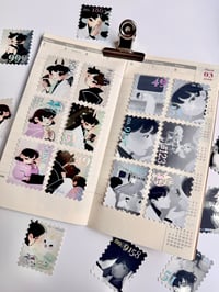 Image 1 of 「orv」stamp holo stickers (10 pc SET)