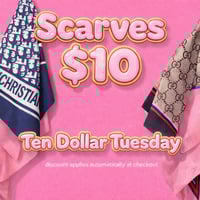 Image 1 of Designer Headband/Scarf 