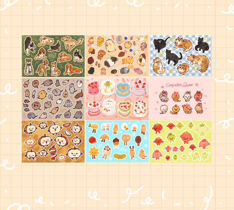 STICKERS SHEETS Image 2