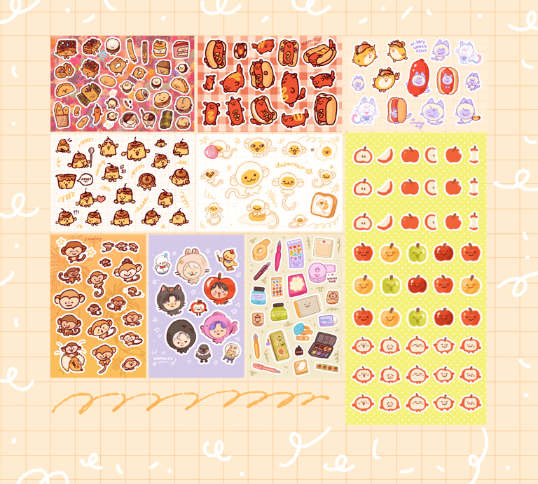 STICKERS SHEETS Image 3