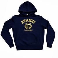 BLUE UNIV HOODIE