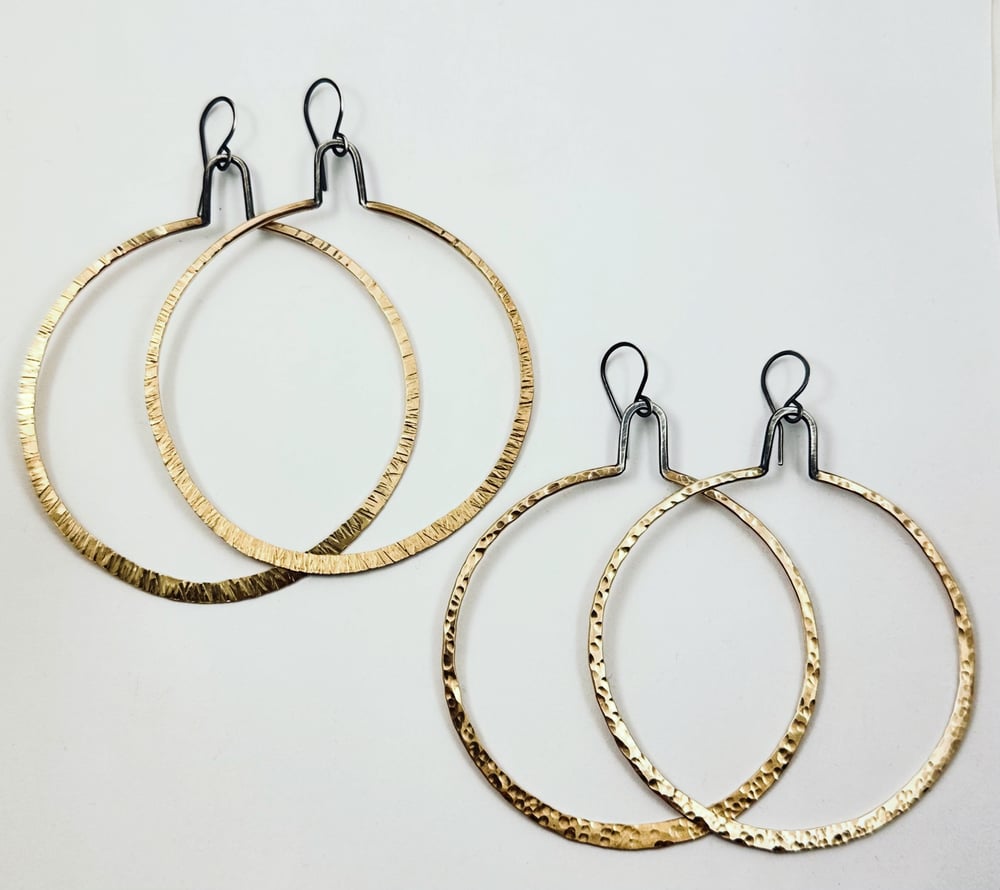 Image of Black and Yellow Hoops
