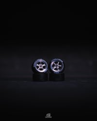 Image 2 of AMERICANR TORQTHRUST - Custom 1/64 Wheels + MEATY Tires