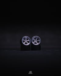 WORK VS KF - Custom 1/64 Wheels + Ultra-Thin Tires