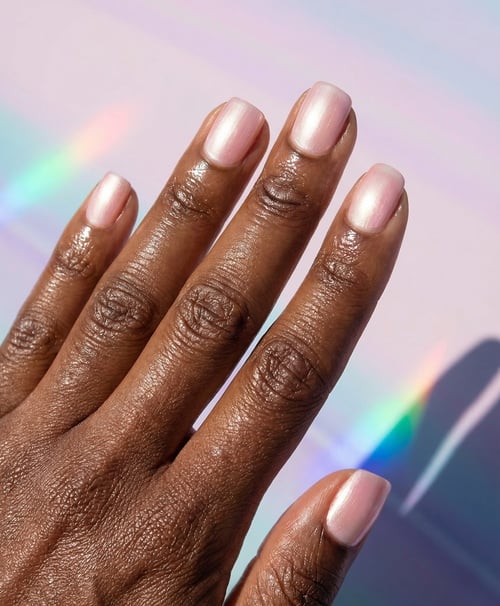 Image of Non-Toxic Nail Polish - Peach Glaze (Sheer)