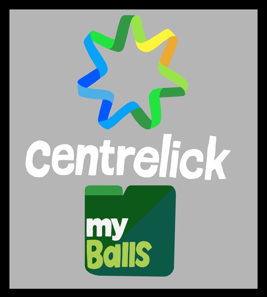 Image of Centrelick holographic sticker - 6.5 cm X 7.5 cm