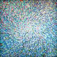 Image 6 of 'Luminescence 17' - 150x150cm