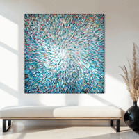 Image 9 of 'Luminescence 17' - 150x150cm