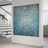 Image 10 of 'Luminescence 17' - 150x150cm