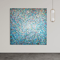 Image 11 of 'Luminescence 17' - 150x150cm