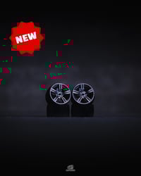 Image 1 of BMW M3 STYLE 437M - Custom 1/64 Wheels + Ultra-Thin Tires