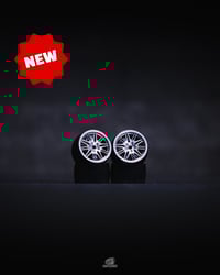 BMW E39 M5 STYLE 65 - Custom 1/64 Wheels + Ultra-Thin Tires