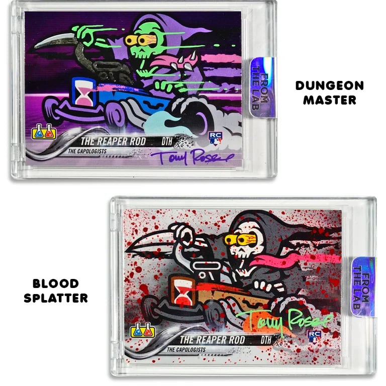 The Reaper Rod Hand Embellished Collector Card