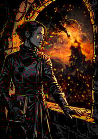 Image 1 of Dr. Victoria Frankenstien Giclée Art Print  