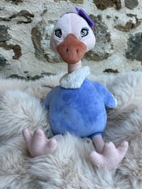 Peluche Zaza l'autruche