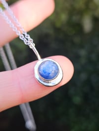 Image 1 of Ready to ship! 'Ocean Blue ' - Sterling Silver & Kyanite Necklace 