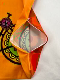 Image 3 of Mexican Day of The Dead, Bike, Throw Pillow Cover, Soft Touch Fabric, Mexican Decor