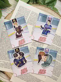 Image 3 of Heated Rivalry [Bookmark, print & Stickers]