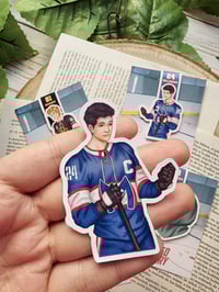 Image 4 of Heated Rivalry [Bookmark, print & Stickers]