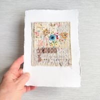 Image 3 of Art - textile collage - Perfect day