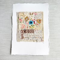 Image 1 of Art - textile collage - Perfect day