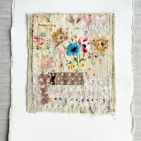 Image 2 of Art - textile collage - Perfect day