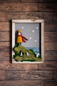 Image 1 of Girl and Seagulls