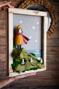 Image 3 of Girl and Seagulls