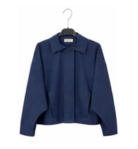 Image 3 of Cropped Trench Jacket — by WAY WAY