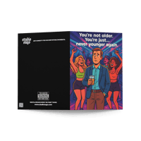 Image 5 of Never Younger Again - Birthday Greeting card