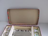 Image 24 of Vintage Scotland Shot Glasses Set (6) with Metal Tray, c 1960s, Boxed