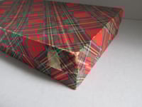 Image 22 of Vintage Scotland Shot Glasses Set (6) with Metal Tray, c 1960s, Boxed