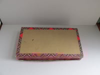 Image 25 of Vintage Scotland Shot Glasses Set (6) with Metal Tray, c 1960s, Boxed