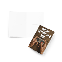 Image 4 of YOU'RE GETTING OLD, FAM - Birthday Greeting card