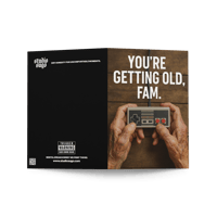 Image 5 of YOU'RE GETTING OLD, FAM - Birthday Greeting card