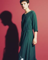 Image 1 of Copy of PUNK STRIPE DRESS ✘ IBIZA PRINT  ✘ VINTAGE  ✘ UPCYCLED