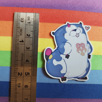 Image 5 of Meowwow Stickers - 10x10cm + 5x5cm