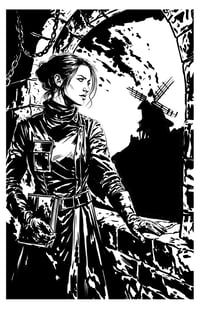 Image 2 of Dr. Victoria Frankenstien Giclée Art Print  