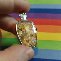 Image 1 of Golden Flower Potion Keyring