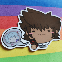 Image 5 of Connecting Hearts - Sora and Riku Mini stickers