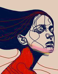 Image 4 of Portrait Colors XXIII — She Rises in Silence (Limited Edition 1/9, Only 9 Worldwide)