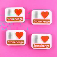 Image 1 of I Love Stonehenge Brooch