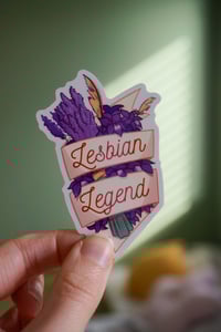 Image 3 of Sticker "Lesbian Legend"