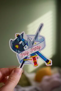 Image 2 of Sticker "Poly party"