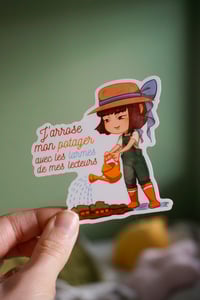 Image 2 of Sticker "J'arrose mon potager"