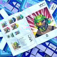 Image 5 of Futurewave SoundWave Red Cassette & Zine Bundle