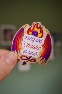 Image 2 of Pins | Assigned chaotic at birth